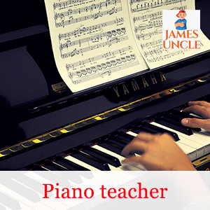 Piano teacher Mr. Utpal Baruri in Behala